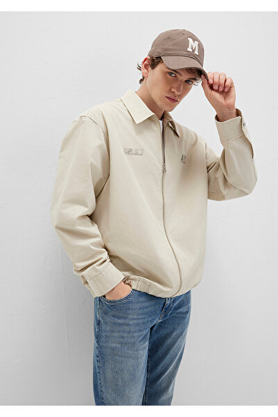 Mavi Weiße Herrenjacke M0211690-70065