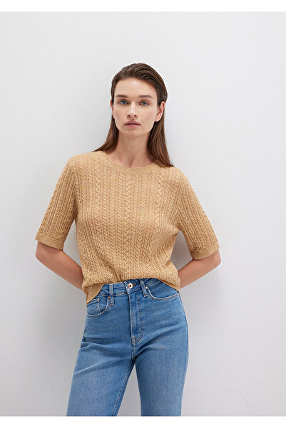 Mavi Short Sleeve Yellow Sweater Slim Fit / Slim Fit 1710702-90659