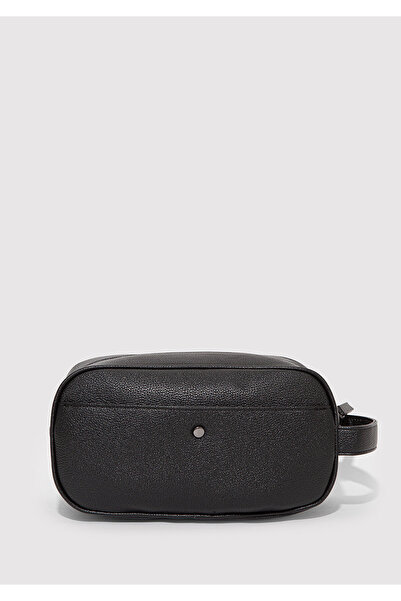 Mavi Suni Deri Siyah El Çantası 0911939-900