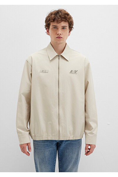 Mavi Weiße Herrenjacke M0211690-70065