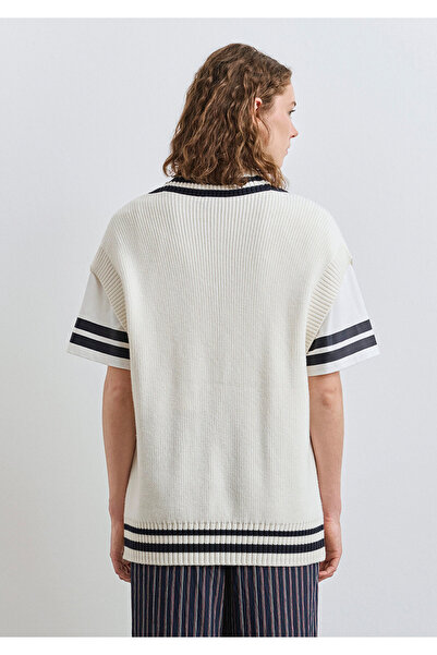 Mavi Ecru Sweater Loose Fit / Lockerer, bequemer Schnitt 1710706-70057