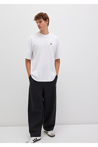 Mavi Pro Weiß Basic T-Shirt Relaxed Fit / Entspannte Passform 0613090-620