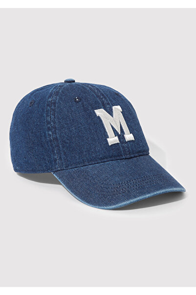 Mavi M Logo Denim Şapka 1913467-25768