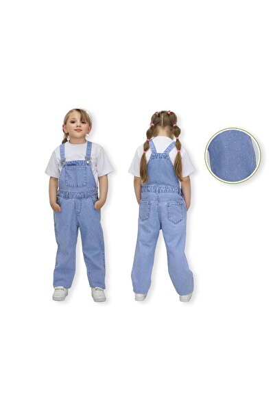 atabay Stone Girl Salopet Blue