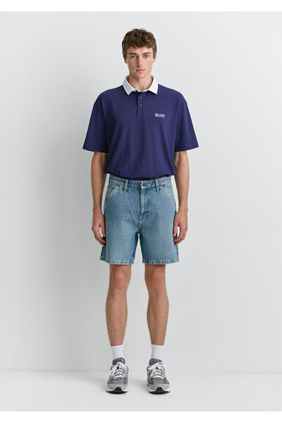 Mavi Rotterdam Mv91 Street İndigo Mavisi Jean Şort 0410185-89128