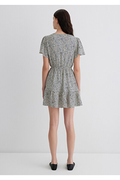 Mavi Siyah Elbise 1310678-90790