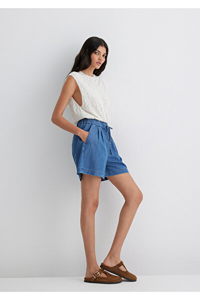 Mavi Penny Gold Klasik Indigo Mavisi Jean Şort 1410075-90104