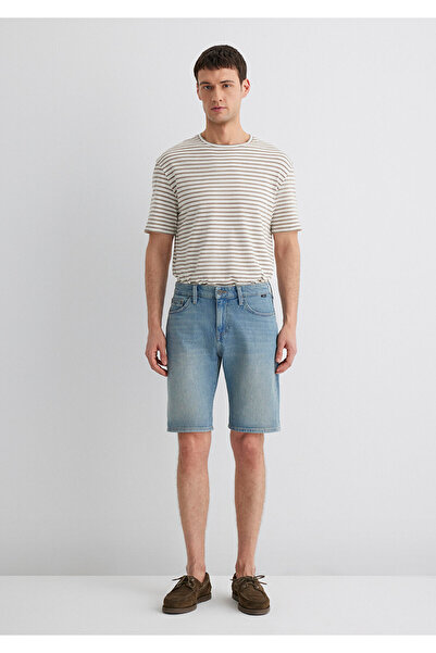 Mavi Brian 90lar Vintage Indigo Mavi Jean Şort 0418485360