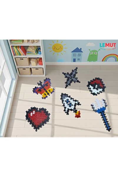 Lemut Blockland 400 Parça ( KUTUSUZ ) pixel Yaratıcı tasarım yapı inşaa eğitici Oyuncak minecraft