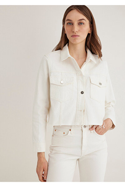 Mavi Jachetă de jeans Thalia Blue Premium White 1110289 -89161