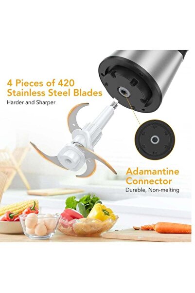 COOYA Electric Meat Grinder 3L Multi Function Stainless Steel Kitchen Food Processor for Home Kitchen