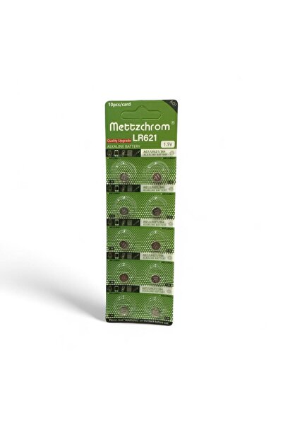 Mettzchrom Kol Saati Pili Lr621 364a Ag1 1.5v Pil Kol Saat Pili 10'lu