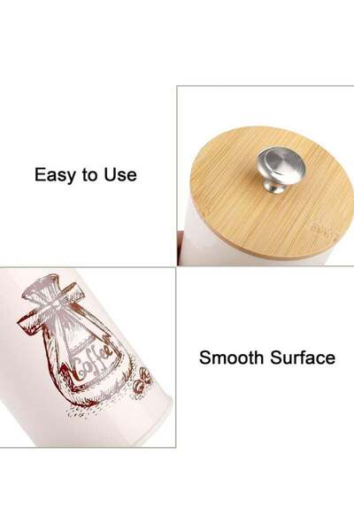 COOYA 3Pcs Multi Purpose Kitchen Canister Set, Metal Food Storage Containers with Sealed Lids