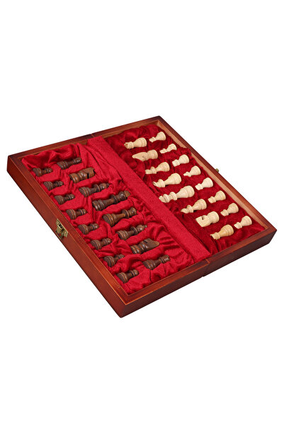 Sedef Okey Eser Kadifeli Satranç /