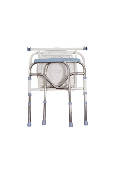 Tesa Toilet seat, foldable, height adjustable, made of steel and stainless steel, max. 100kg, CMB 811