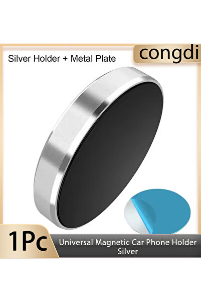 Choice1 Silver Magnetic Car Phone Holder Universal for iPhone Xiaomi Huawei S...