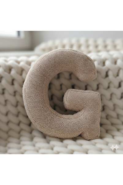 Woodesk Litera, Litera G, Pernă, Pernă de decor, Umplută cu fibre, Tesatura Welsoft, 40 Cm