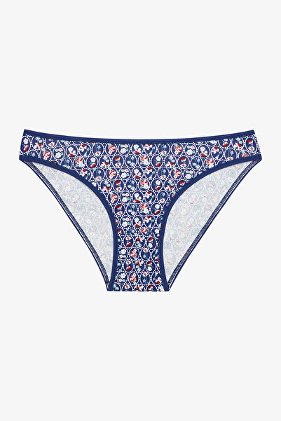 Penti Antique Garden Çiçekli Normal Bel 5'li Slip Külot