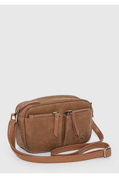 Mavi Faux Suede Brown Crossbody Bag 1912638-70280