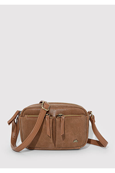 Mavi Faux Suede Brown Crossbody Bag 1912638-70280