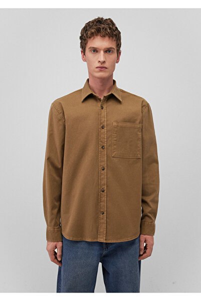 Mavi Кафява риза стандартна кройка / стандартна кройка 0211239 -71570