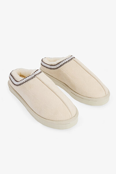 Penti Gardenya Hannah Embroidered Detailed House Slippers