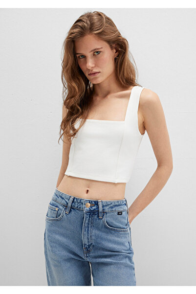 Mavi BLAUER DAMENRIEMEN AUS GEKÄMMTER BAUMWOLLE Off-White 1612657 -70057