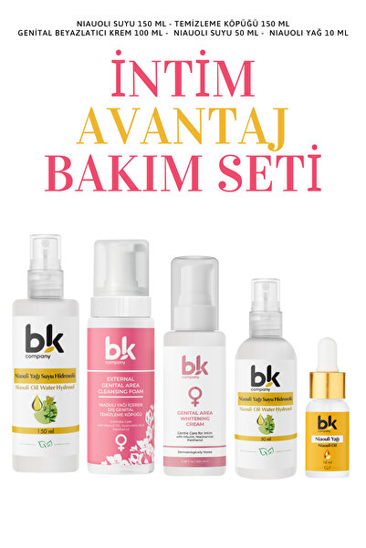 BK COMPANY Genital Avantaj Bakım-Niaouli Yağı 10ml-Niaouli Suyu 50/150 Ml-G.B...