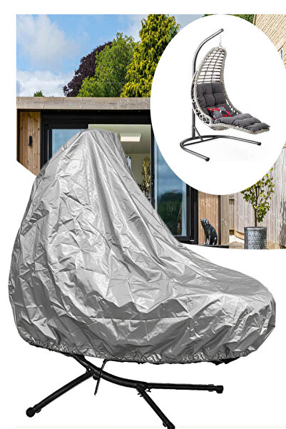 Leiste Basement Rattan Hazelnut Swing - Waterproof Protection Cover, Garden a...