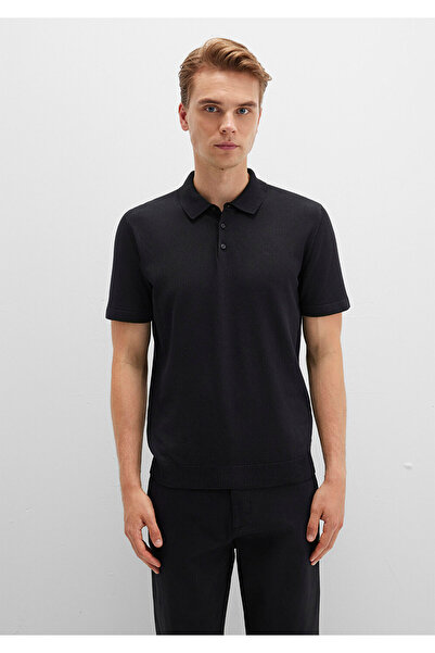 Mavi Black Knitwear Polo Fitted / Body Fitting Cut 0710249-900