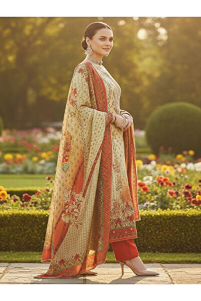 Rang Unstitched Churidar Salwar Kameez Set