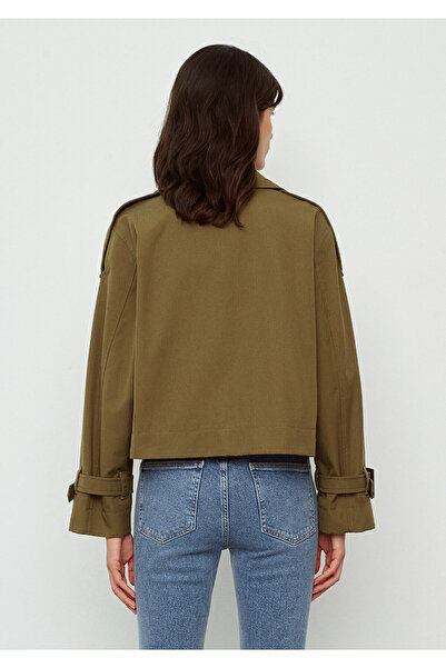 Mavi Haki Kısa Trençkot 1110376-71592