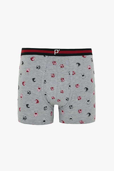 Penti Erkek Organik Çizgili 3'lü Boxer