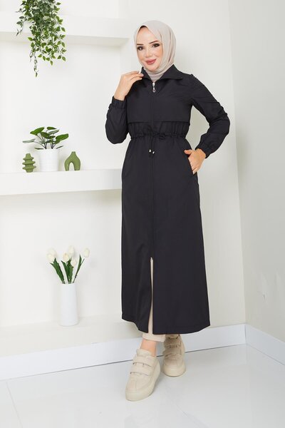 Günay Karaca Ahval Жіночий Тренч - Хіджаб, для весни, осені та літа 2197