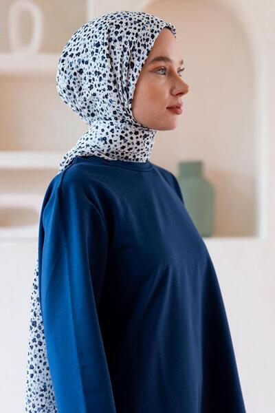 JAWEL Kadın Ütü İstemeyen Çakıl Desen Bürümcük Şal 190*80 Cm