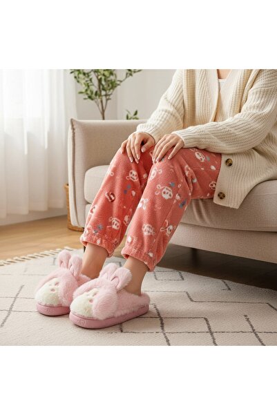 OEM Fluffy, warm and relaxing slippers for women, Bunny model, L638