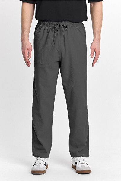 COMBİNE MİCHAİL Мъжки стандартен панталон в цвят Smoke