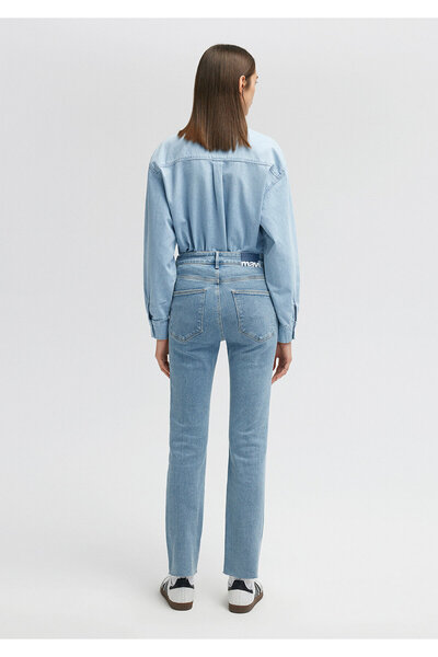 Mavi Сині відкриті джинсові штани преміум-класу Viola 10104884189