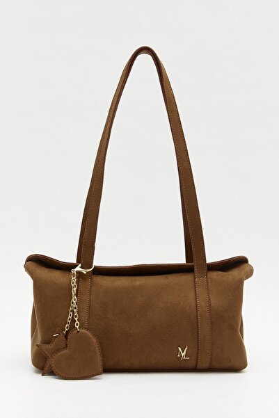 MARKALİSTE Rouen Suede Bag Brown