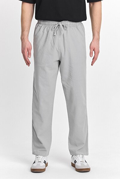 COMBİNE MİCHAİL Чоловічі сірі базові штани прямого крою