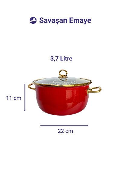Savaşan Emaye Frying Pan, Enamel Fryer