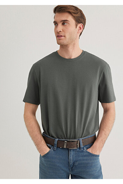 Mavi Μπλουζάκι Petrol Green Basic Regular Fit / Normal Cut 0610252-71598