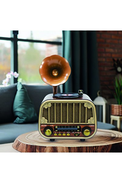 Torima D76 Light Wood Wireless Speaker