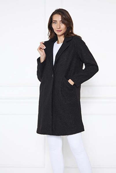comstar Palton Boucle din amestec de lână pentru femei