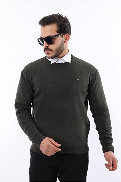 WOWA COMPANY Crew Neck Knitwear Sweater