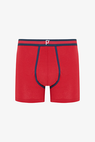 Penti Erkek Pointed Red 2li Çok Renkli Boxer Külot