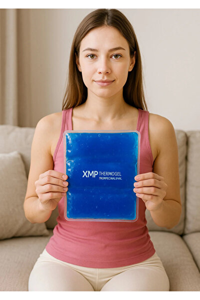 XMP Büyük Ağrı Giderici Kompres, Sıcak Soğuk Kompres, Lacivert Kumaş Jel