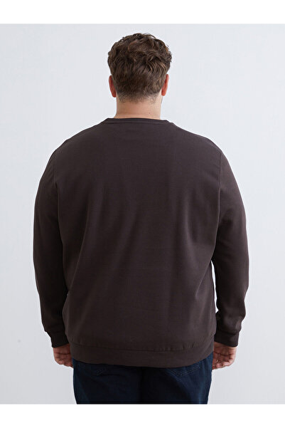 LC Waikiki Визия Нова колекция Мъжка суитшърт с принт на велосипед на врата