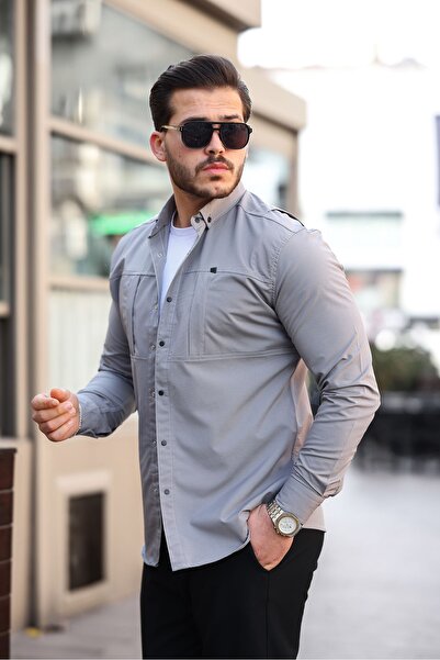 comstar Ανδρικό υφασμάτινο πουκάμισο με αλεξίπτωτο με κρυφή τσέπη