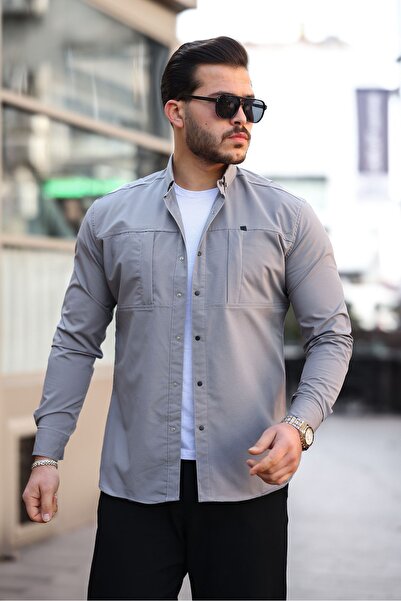 comstar Ανδρικό υφασμάτινο πουκάμισο με αλεξίπτωτο με κρυφή τσέπη
